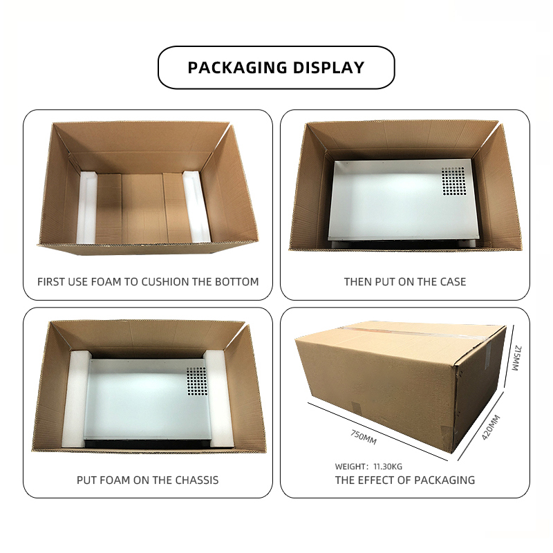 Wholesale Empty Server Case Rig B85 55MM case 8 GPU Machine GPU for gpu rig PC server case