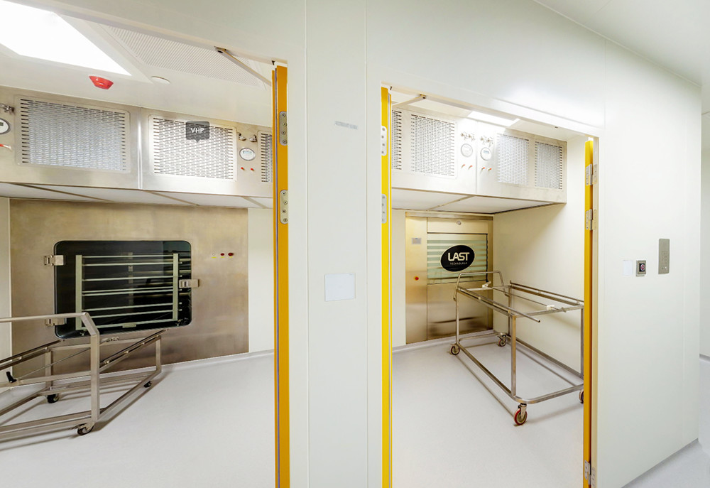 SUS 304 Stainless Steel VHP Pass Box In Pharmaceutical Manufacturing