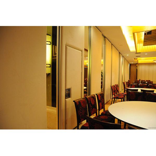 95mm Fabric Surface Soundproof Partition Wall Room Dividers For Hotel