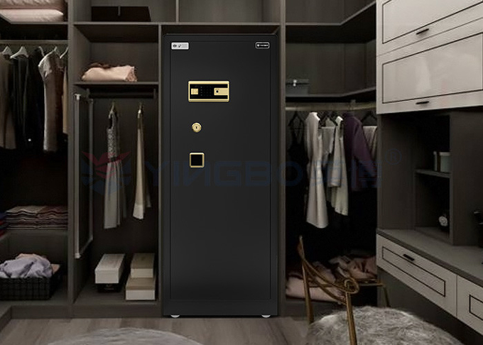 Intelligent Dual Alarm Large Fingerprint Lock Safe Box 120kg For Security YB/RS-150