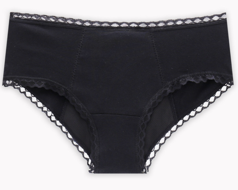 6x 3x 2xl Sexy Plus Size Period Underwear For Women 4 Layer Lace Full Protection