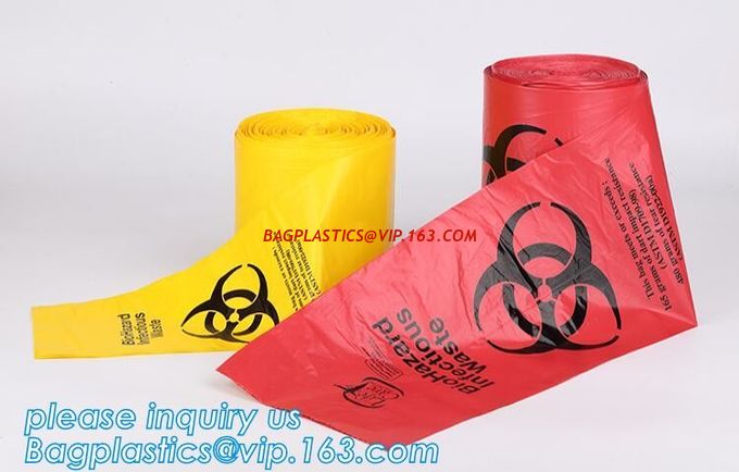 Biodegradable disposable trash plastic bag for garbage oxo biodegradable garbage bags, Medical Trash Bin Liner Bags Bioh