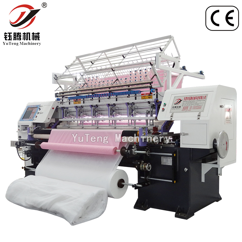 3.5kw Lock Stitch Multi Needle Quilting Machine Computerized For Sofa Seat Cover