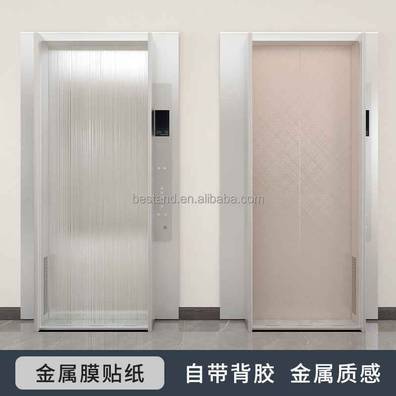 Waterproof Kitchen Heat Resistant Wallpaper Peel and Stick Metal Foil Contact Paper Self Adhesive Oil-Proof Sticker