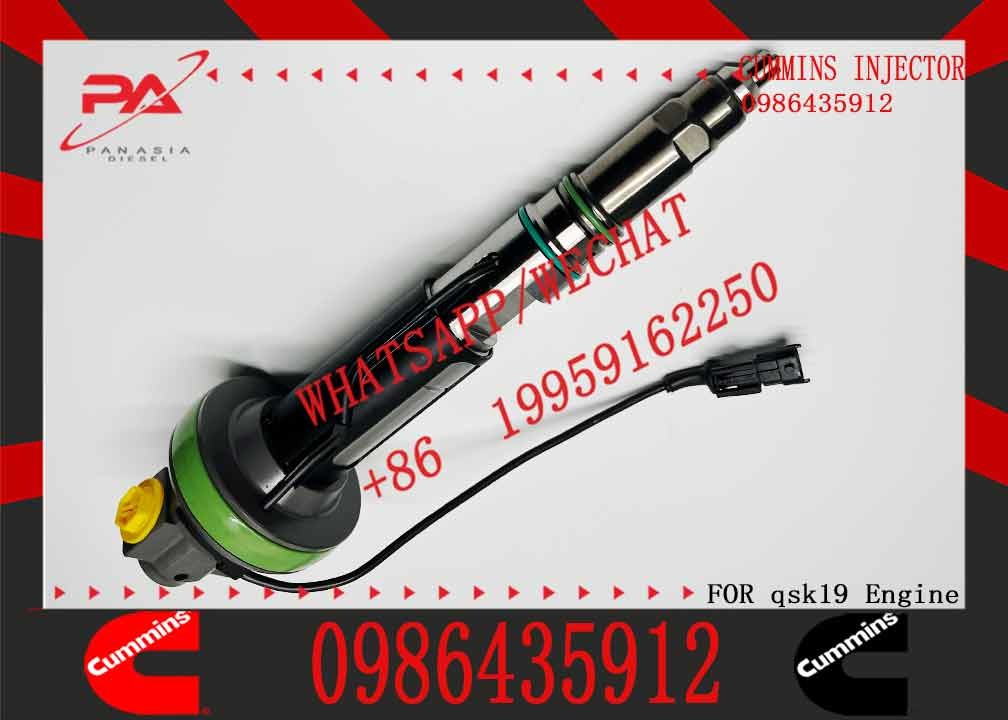 Brand Good Price Common Rail Injector 0986435902 Fuel Injector 0986435902 2882077 0986435903 0986435912