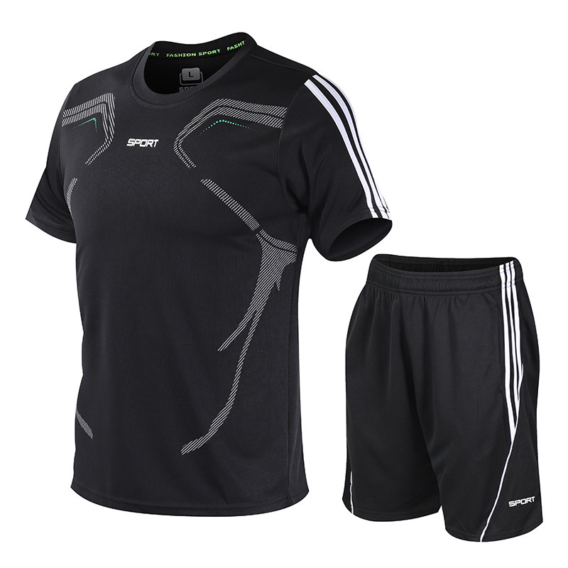OEM Short Sleeve 5XL Plus Size T Shirts Clothing Exercise Suit For Men T Shirts