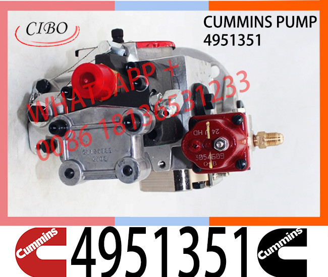 Engine Parts For NT855 NTA855-D(M) Cum-Mins PT Injector Pump 4951351