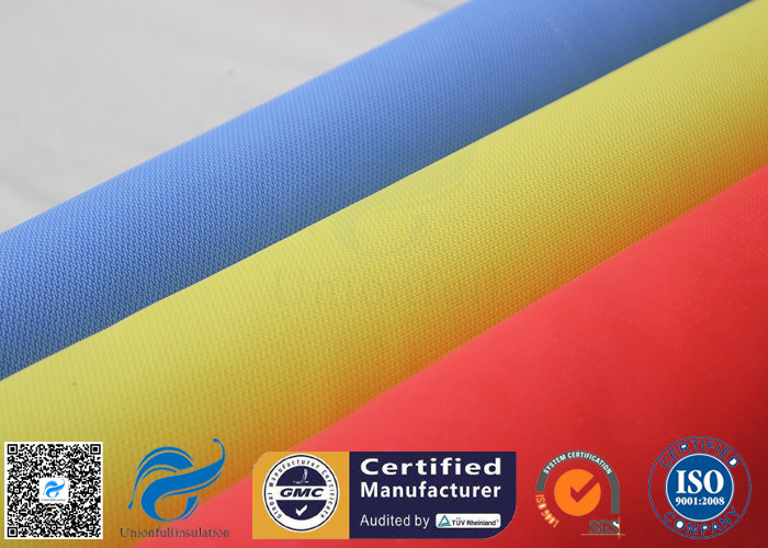 Red Silicone Rubber Coated Fiberglass Engineer Acoustic Insulation Fabric Material