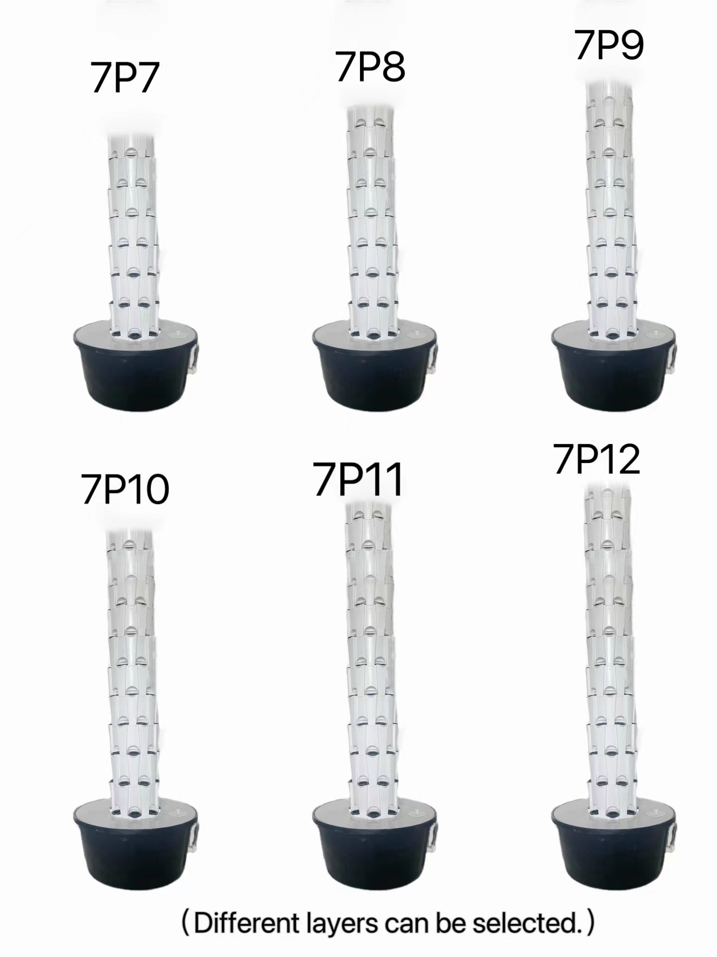 Balcony vegetable soilless cultivation equipment, hydroponic system, greenhouse greenhouse planting tower