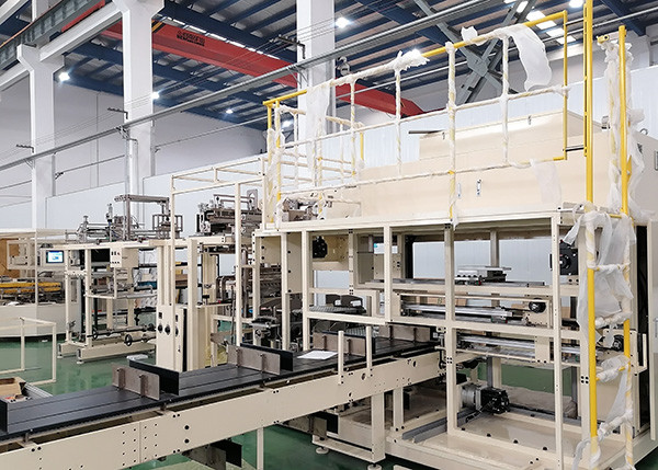 Auto Packing Machine For Baby Diaper , Newborn Diapers Bagging Machine