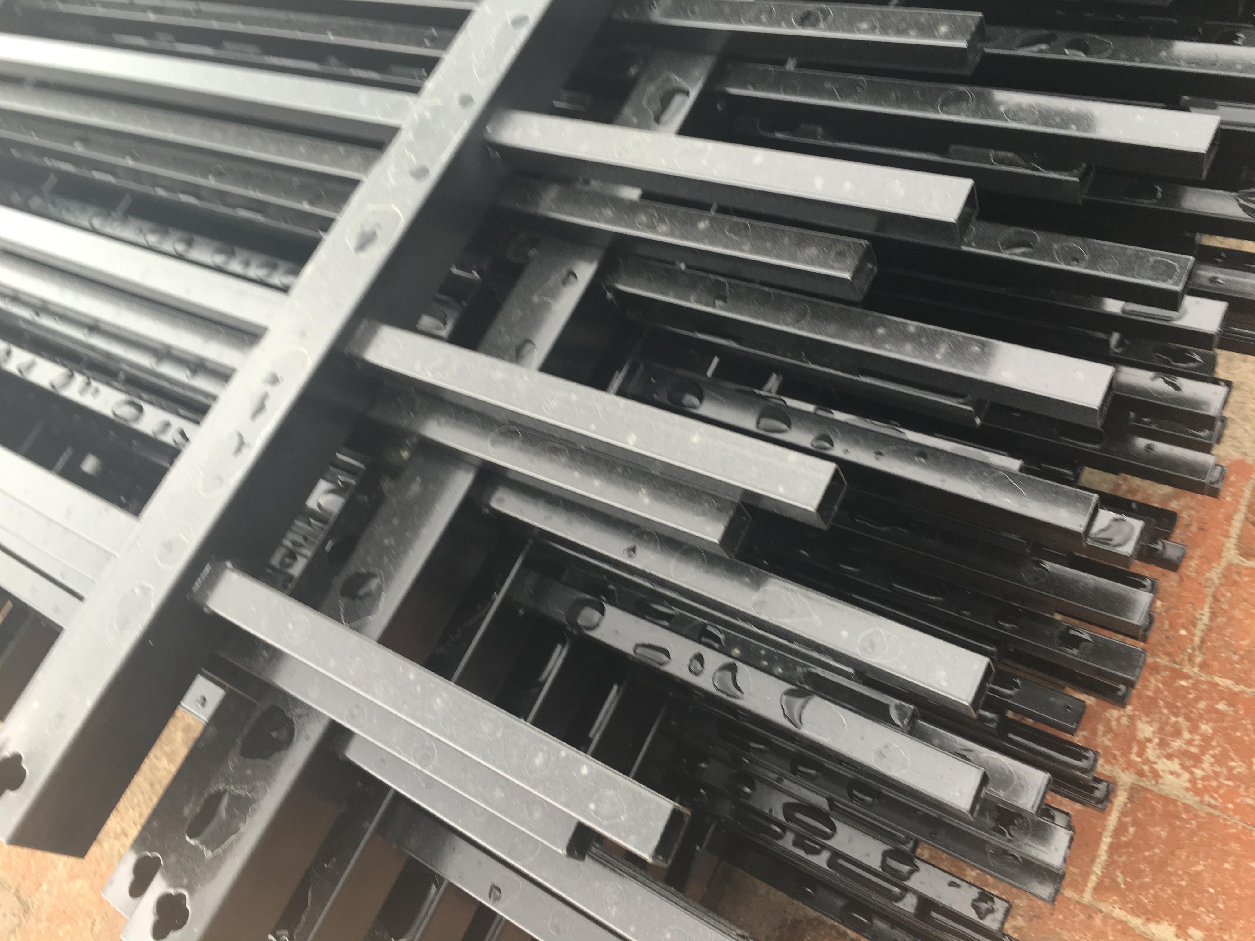 High quality galvanized powder coated garrison fencing
