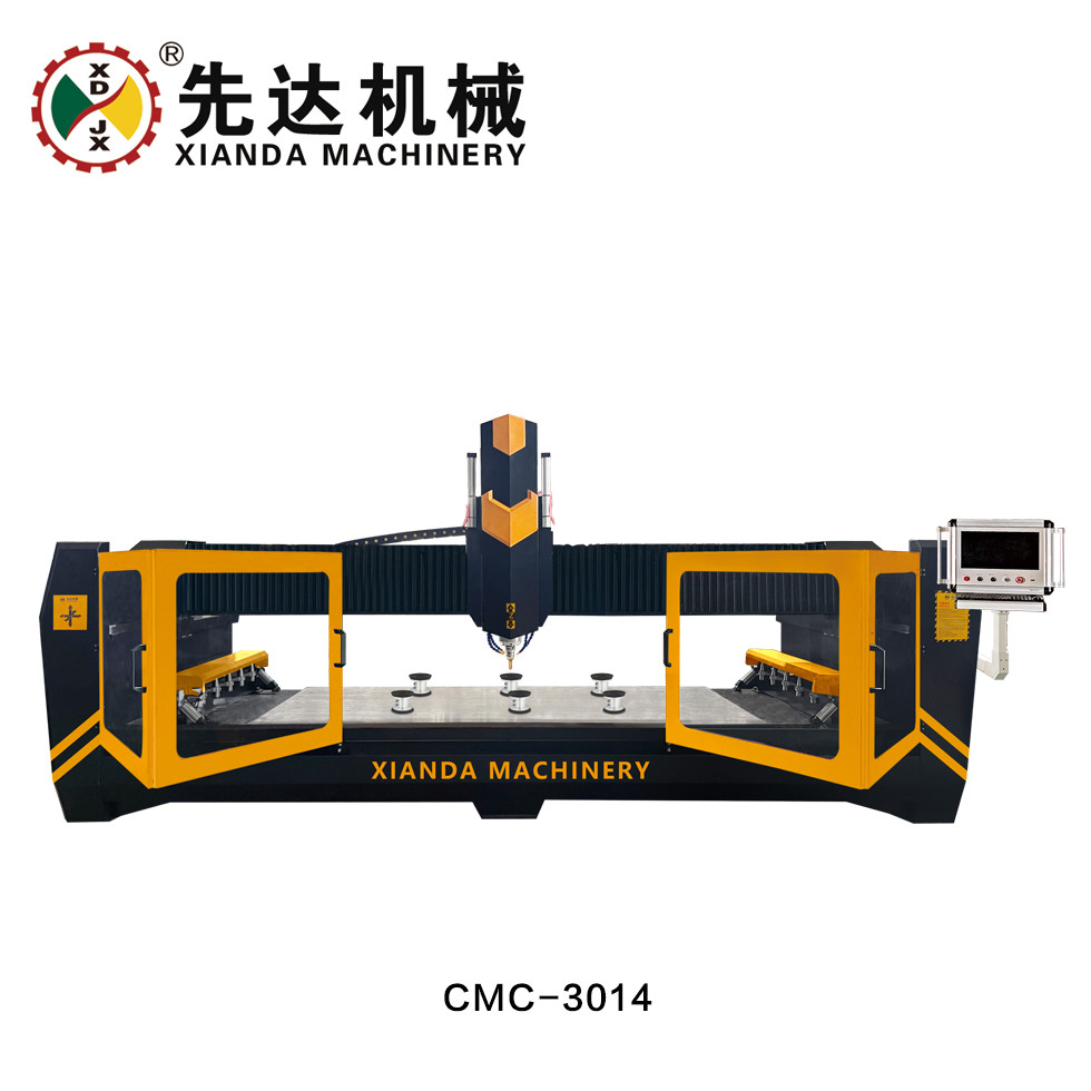 Precision 3-Axis Stone CNC Carving Machine For Wash Basin