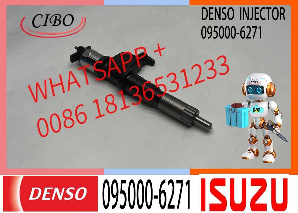 Neutral And New Common Rail Fuel Injector 095000-6271 8-97610254-1 For HI-ON 6WF1 6UZ1 Engine 095000-6272 8-97610254-2