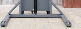 1000kg 1500kg 2000kg 2500kg 3000kg Hand Stacker Manual Forklift with cheap price customized Widen the legs