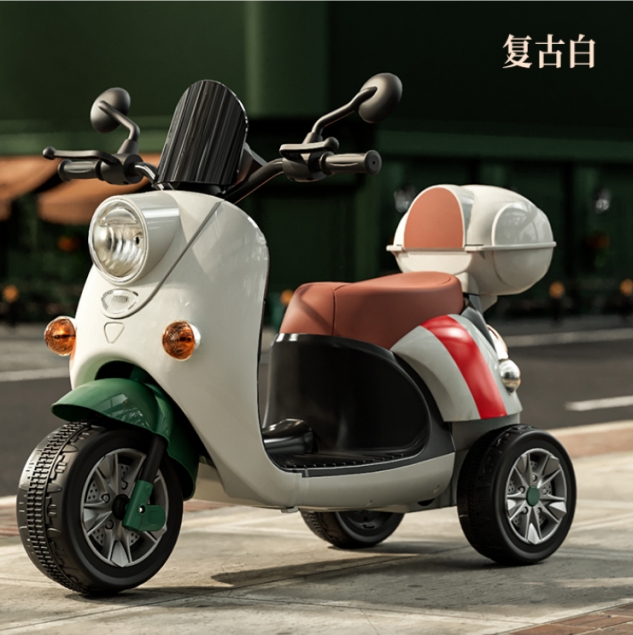 Classic Rechargeable 6V Electric Motorcycle for Unisex 2024 from Battery6V4.5/380*1