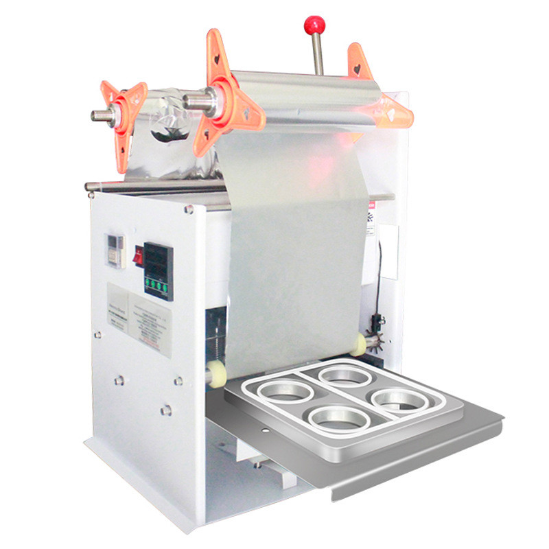 SUS304 220V Manual Plastic Bowl Sealer Machine Plastic Cup Sealer
