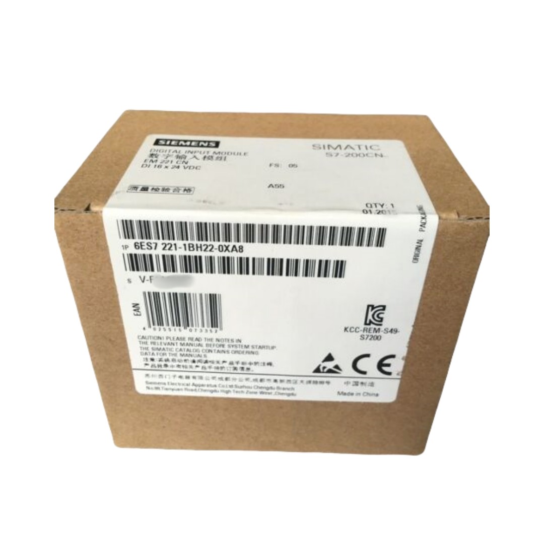 SIEMENS SIMATIC S7-200 PLC 6ES7221-1BH22-0XA8 EM 221 Digital Input 16 x 24 VDC