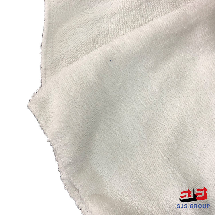ISO9001 Car Cleaning 100kg Packing White Towel Rags