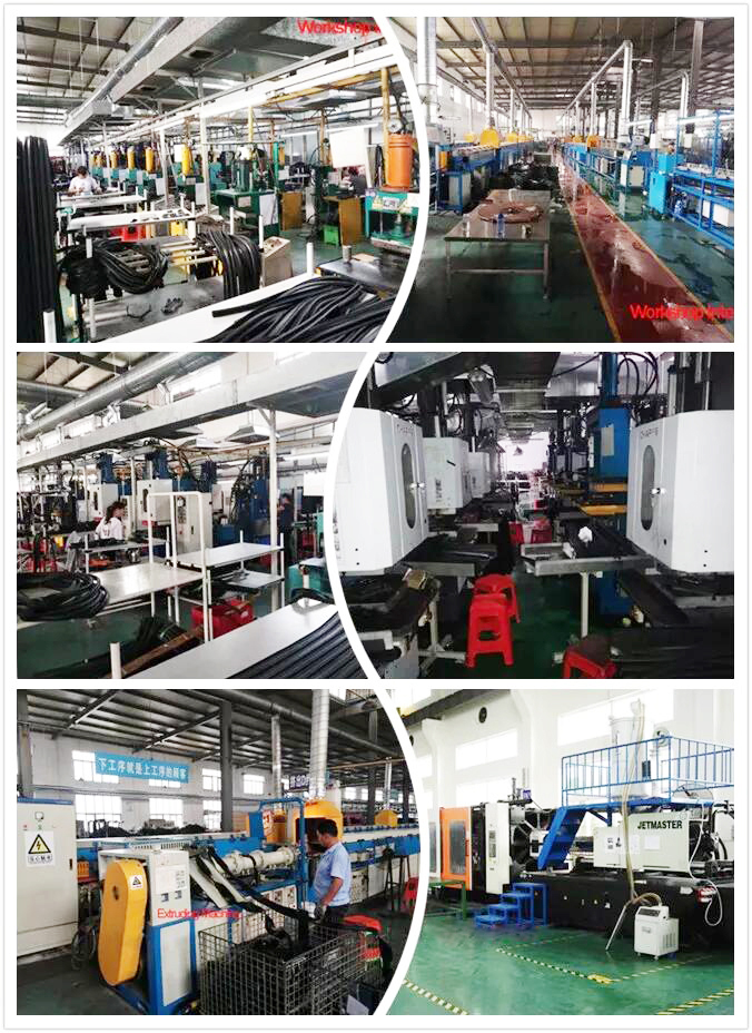 3 Cord Channels Rubber Floor Cable Cover Protector for Processing and Durability