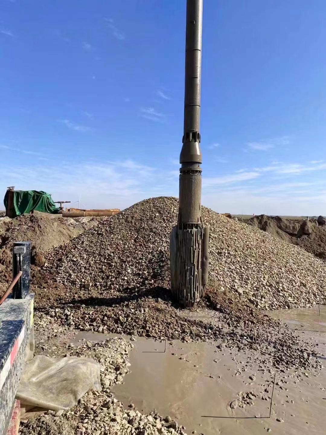 Enhance Soil Stability Vibroflotation Compaction Equipment In Soil Improvement Construction