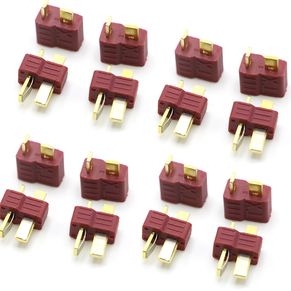 XT60 XT30 XT90 T Plug Male Female RC Lipo Battery Connectors Durable