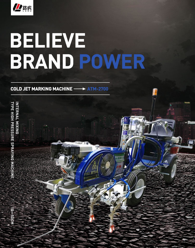 Portable Hydraulic Cold Paint Road Marking Machine