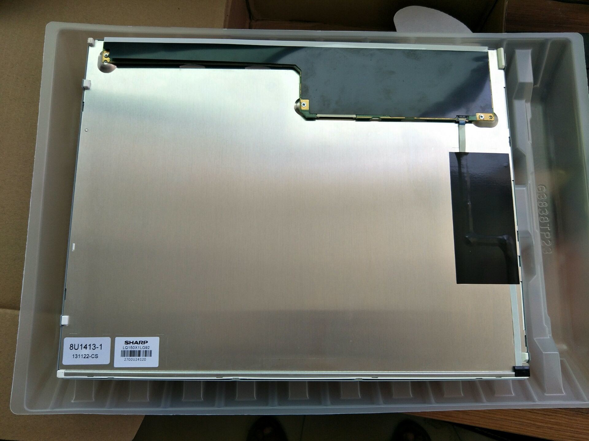 LQ150X1LG92 15" LCM 1024×768RGB 400cd/m² Sharp TFT LCD Display