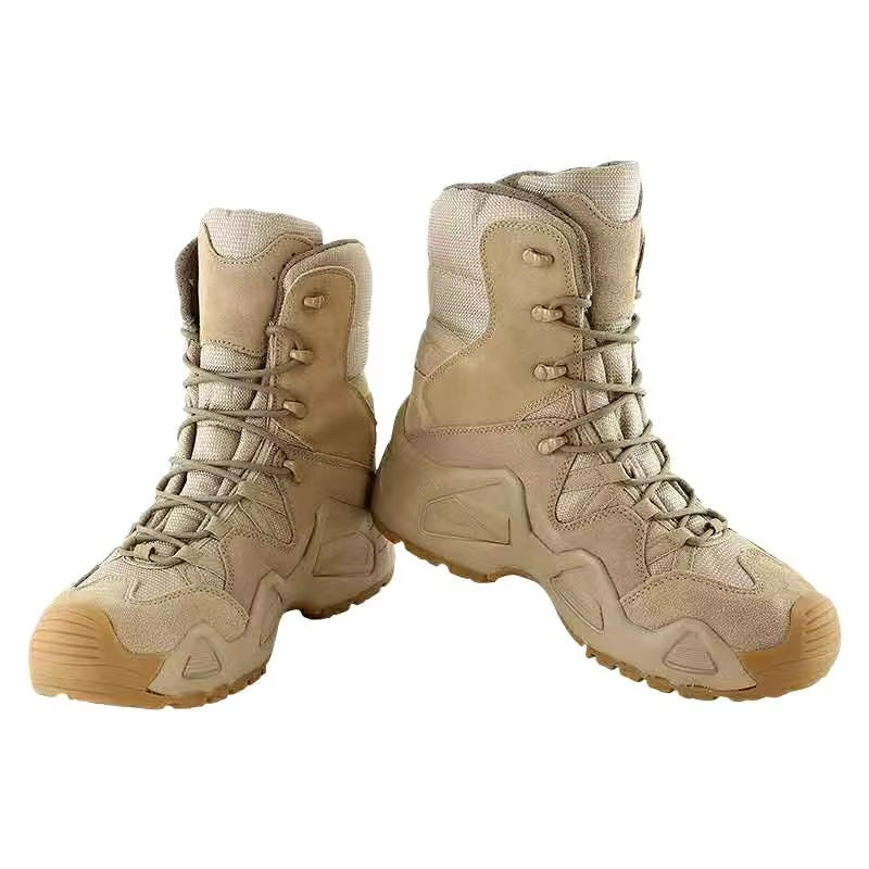 High Top Tactical Boots Waterproof Hiking Botas Comfortable Desert Boots