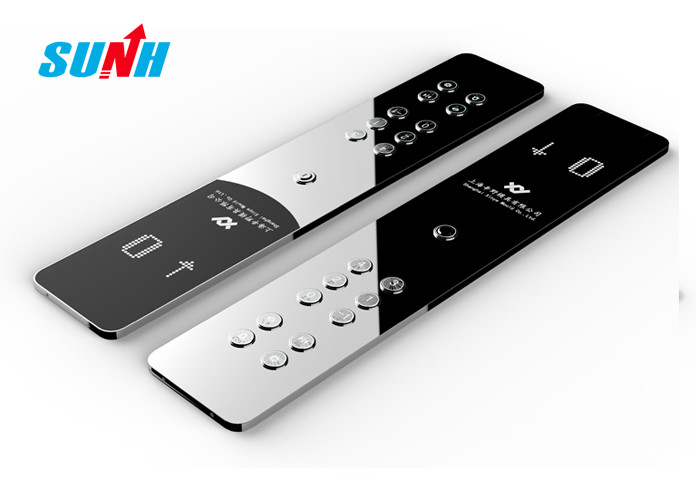 Lift Spare Parts Elevator Cop Panel Flat Surface Metal Color Easy Installation