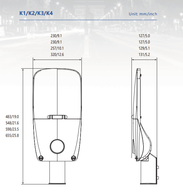 Road Outdoor Lamp Power All In One Integrated Solar Street Light