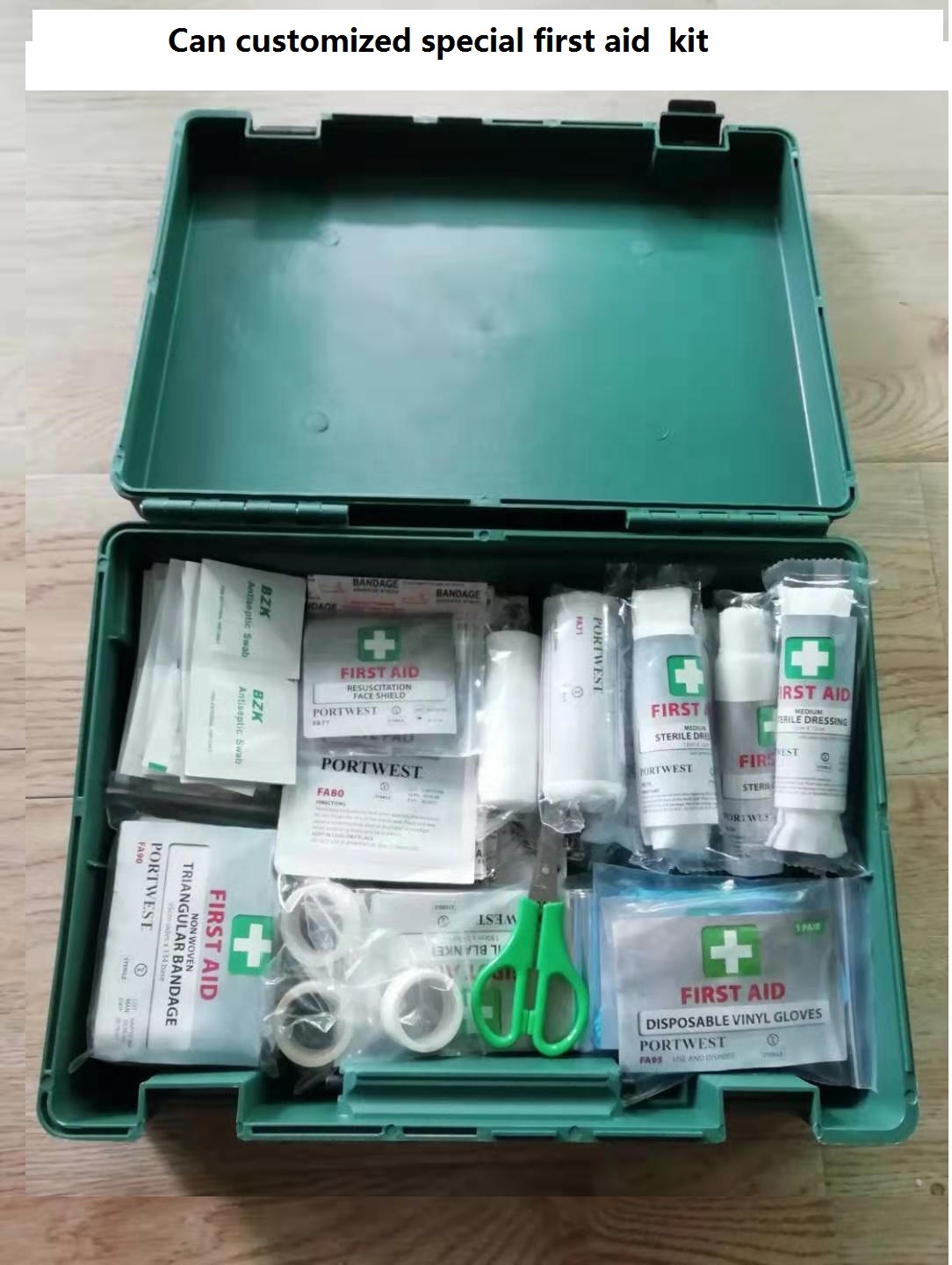 PP Medical Plastic Box Containers Hospital Empty First Aid Kit Cases Tool Truck