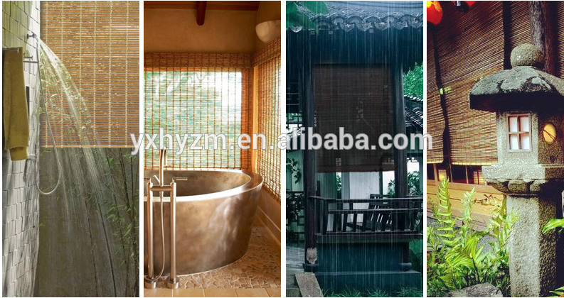 Moth Proof Bamboo Roll Up Window Blind Carpet Strong But Flexible