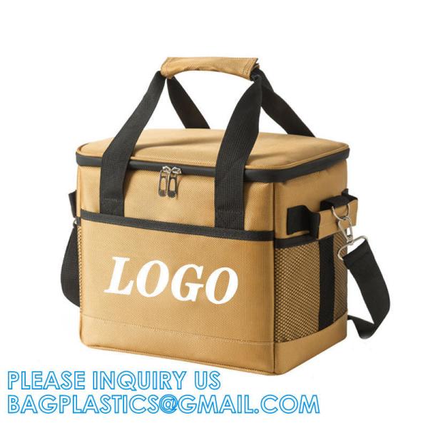 Custom Thermo Lunch Bags For Food Delivery, Bottle, Pizza Takeaway Cooler Bag,