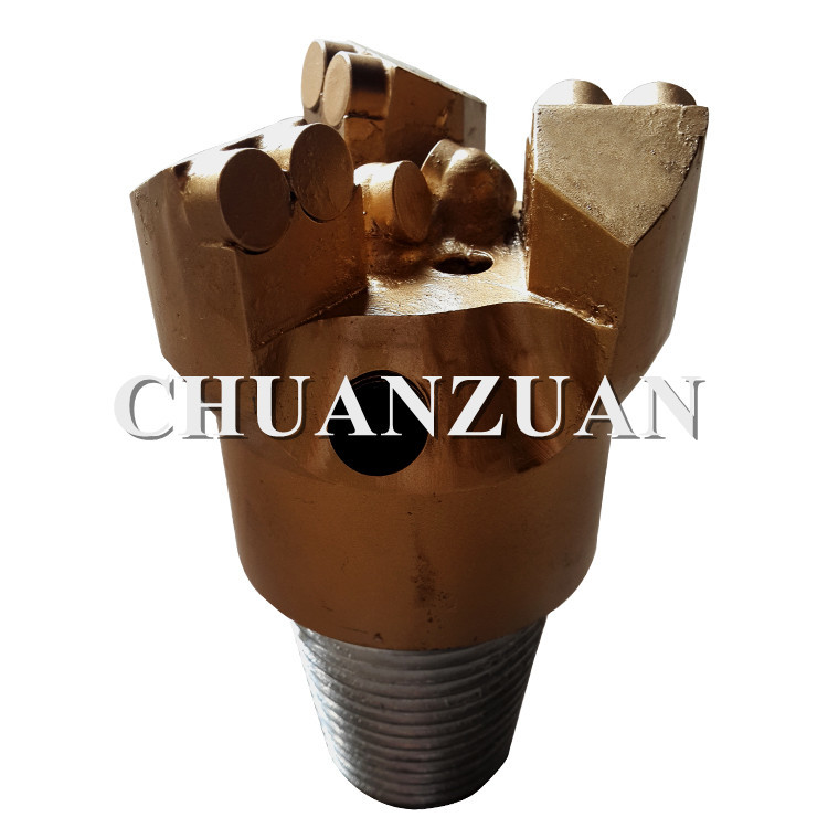 Professional PDC Drag Bit 60 - 350 RPM Speed / Fixed Cutter Three Cone Bit