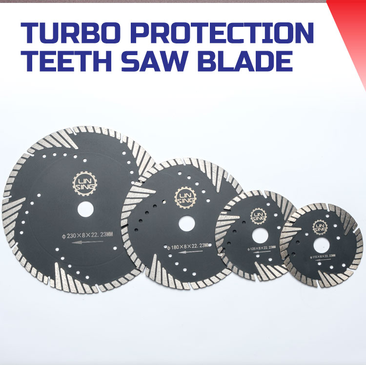 230mm Diamond Cutting Disc Segmented Turbo Thin Cutting Tools Diamond Saw Blade 4'' 5'' 7