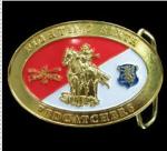 Zinc alloy Antique gold / Matte Gold Personalized Belt Buckles