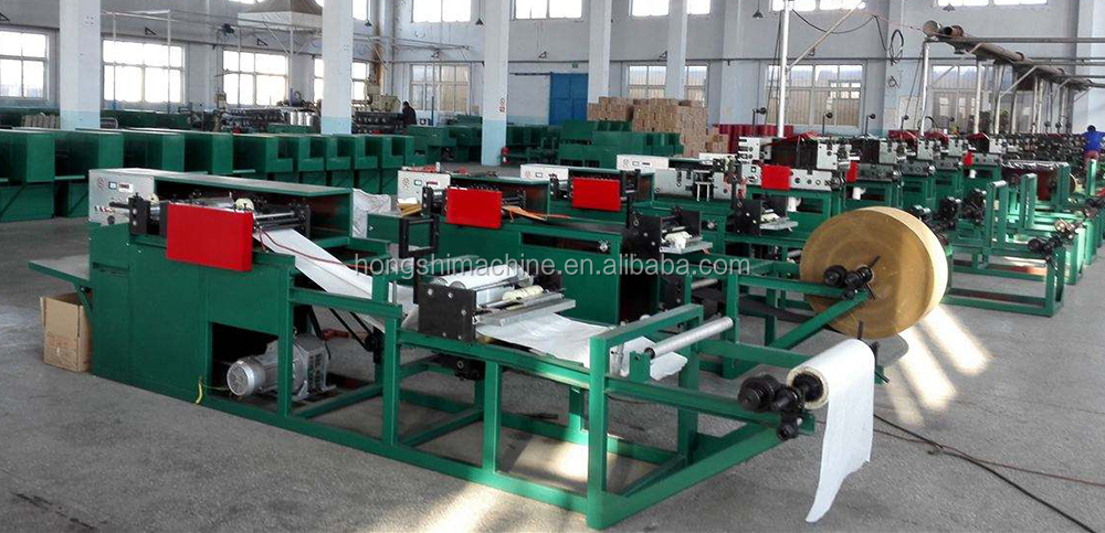 Mango Growing Paper Bag Manufacturing Machine , Fruit Protective Kraft Paper Bag Making Machine