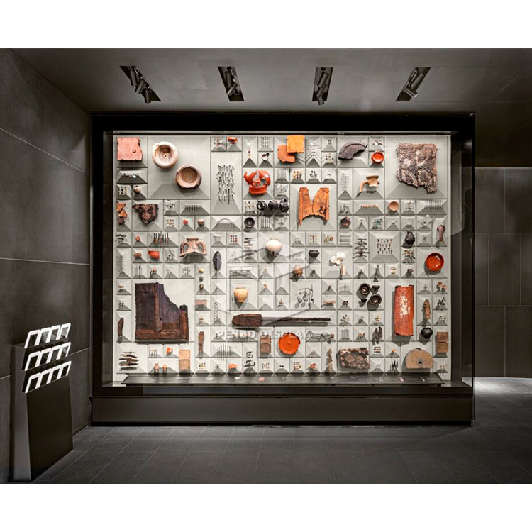 SS Glass Museum Display Case