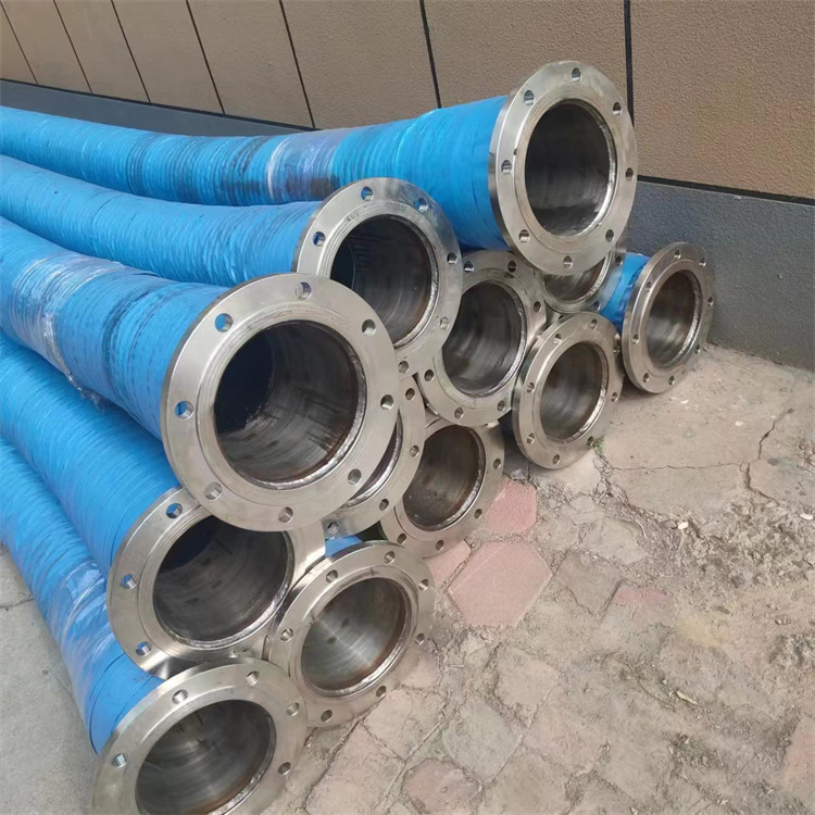 Natural Rubber Mining Hose Reel Hydraulic Fitting for Slurry