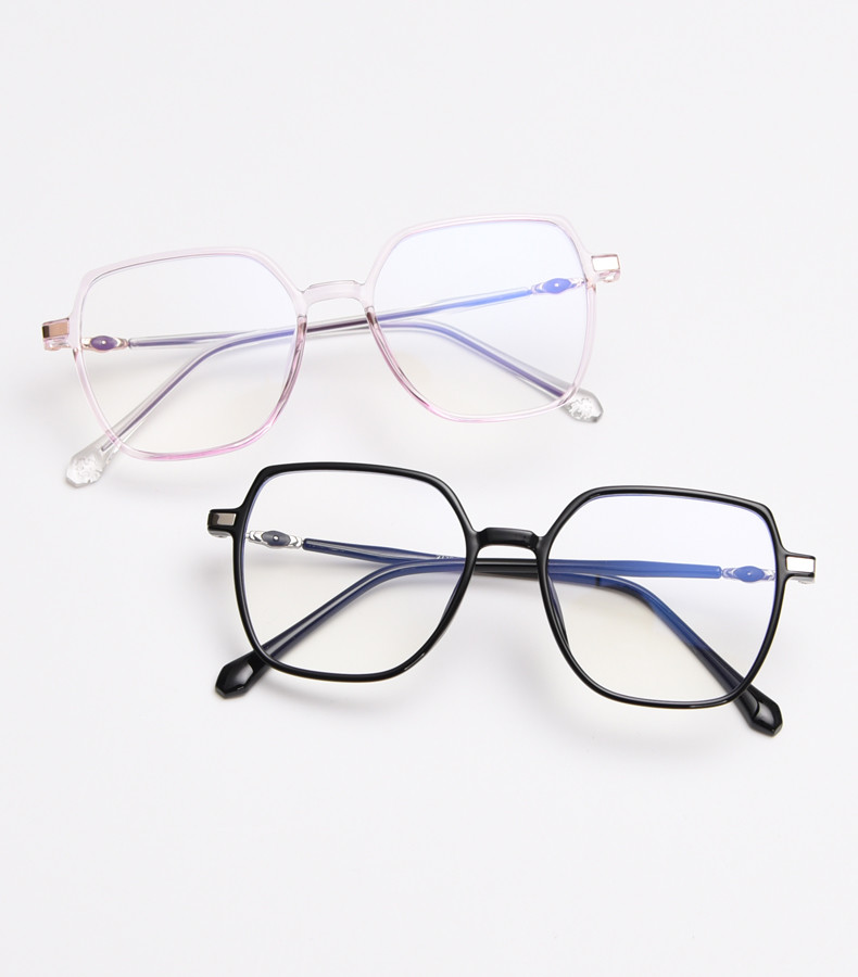 Square TR90 Material Glasses Blue Light Blocking Reading Anti Eyestrain