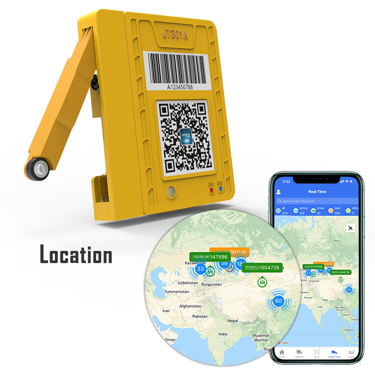 Logistic Truck Container GPS Tracker Remote Monitoring Door Open And Close Alarm