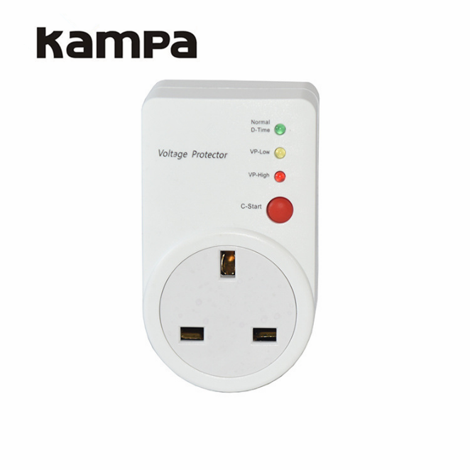 Automatic voltage protector for high low voltage protection with UK,US,AU,Universal socket