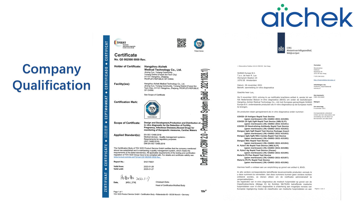 15 Min COVID19 Rapid Test Kit ISO13485 Rapid Antigen Self Test Kit