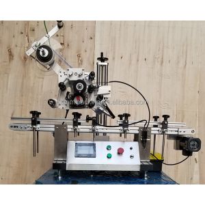 Flat Square Sticker Adhesive Rectangle Bottle Side Labeling Applicator