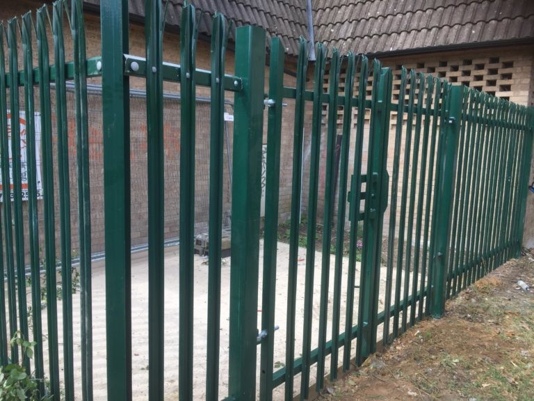 Galavanized Palisade Fencing