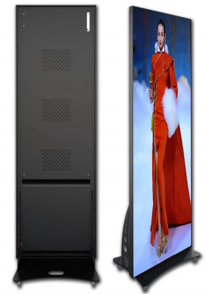 Indoor P2.5mm Creative LED Display 640x1920 3840Hz LED Poster Display
