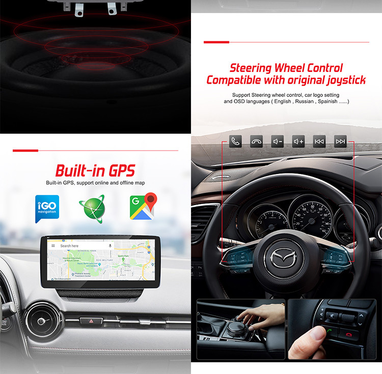 Android Car Radio Stereo For New CX-3 (2020) With 10.25inch IPS Screen Wireless Carplay Car GPS