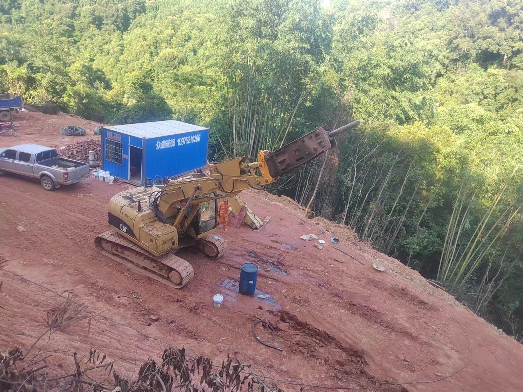 High strength Excavator tunnel boom short boom excavator long reach arm for excavator for cat hitachi komatsu zoomlion