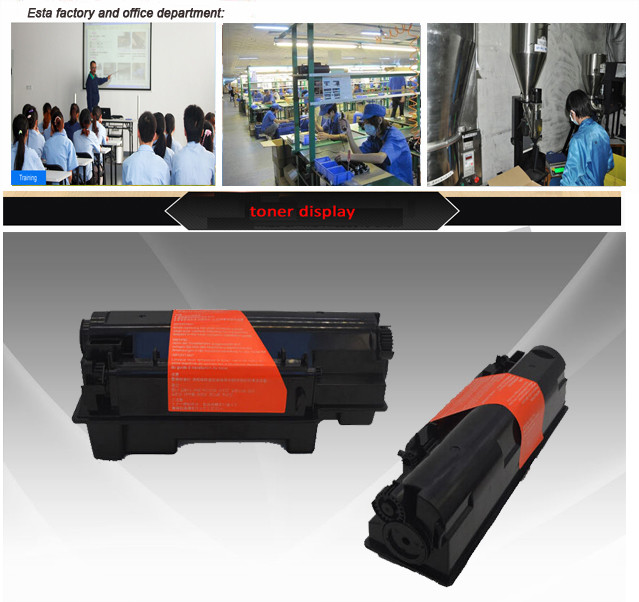 Compatible Black TK - 350 Toner Cartridges For Kyocera FS - 3140MFP