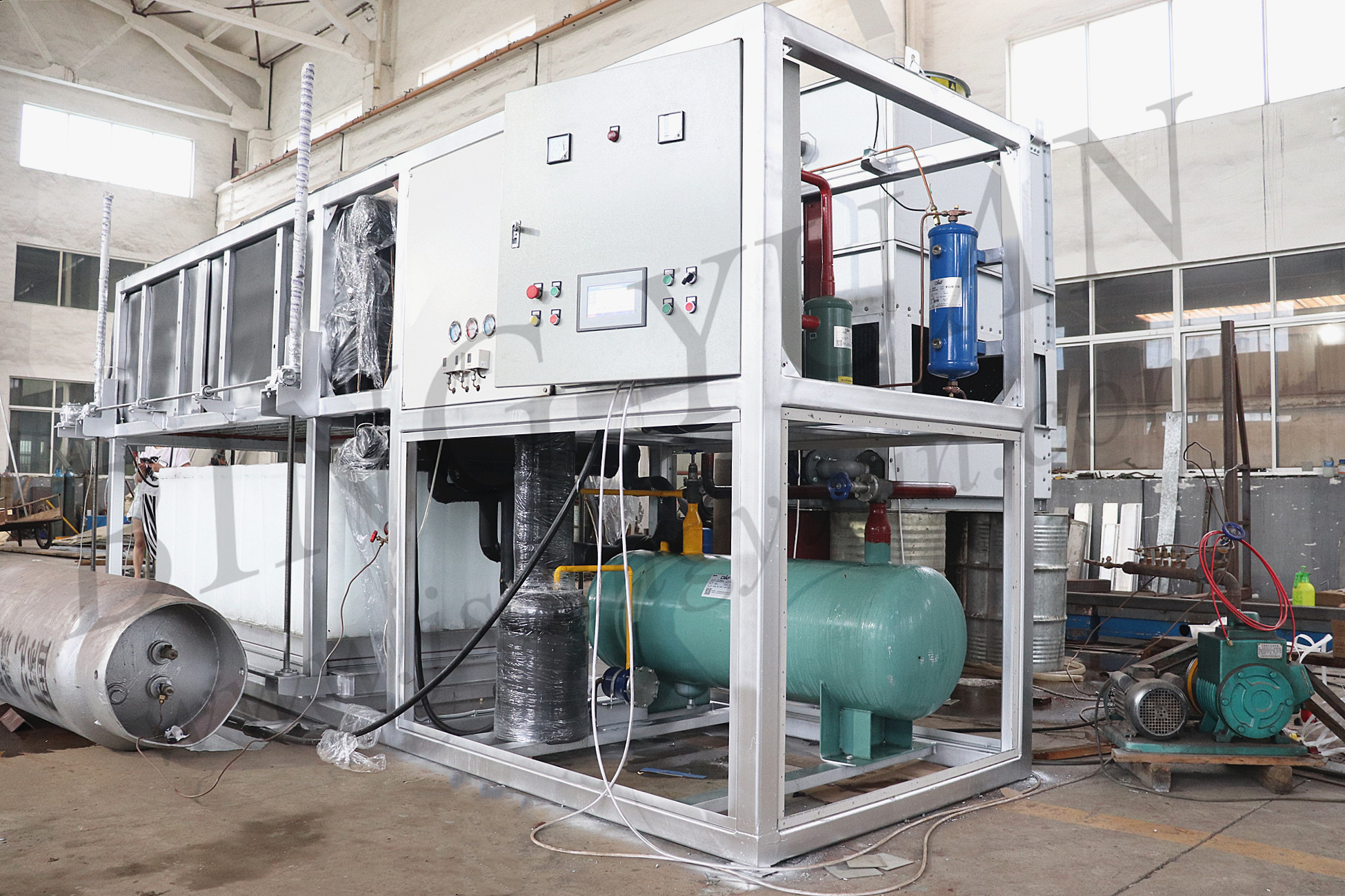 High Quality 1ton Direct System Block Ice Making Machine